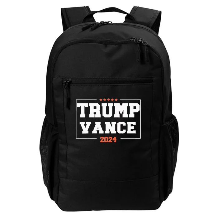 Trump Vance For President 2024 Campaign Us Election Daily Commute Backpack