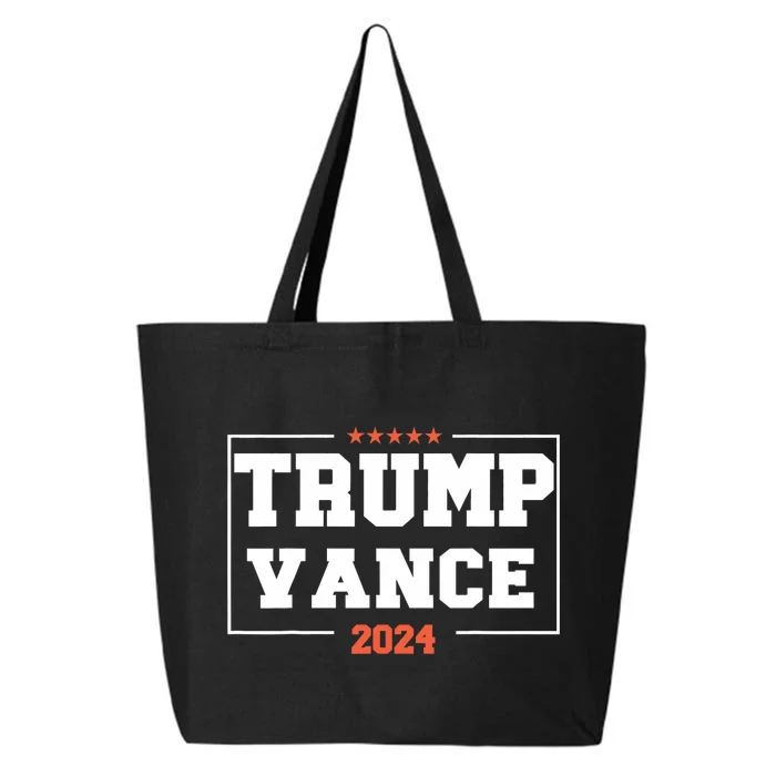 Trump Vance For President 2024 Campaign Us Election 25L Jumbo Tote