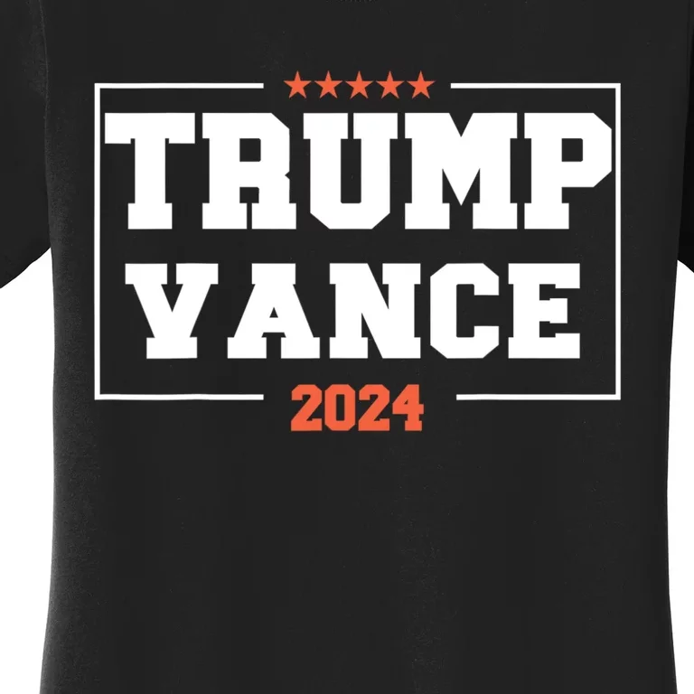 Trump Vance For President 2024 Campaign Us Election Women's T-Shirt