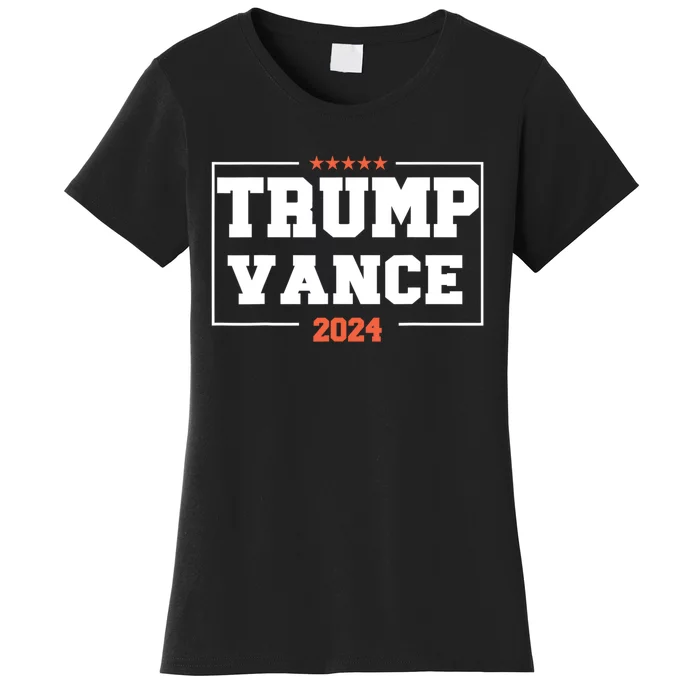 Trump Vance For President 2024 Campaign Us Election Women's T-Shirt