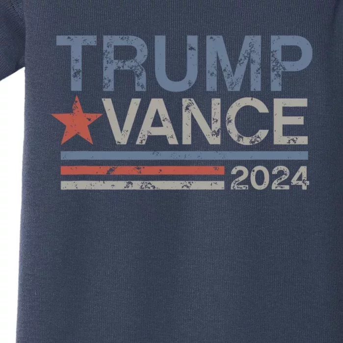 Trump Vance For President 2024 Campaign Us Election Baby Bodysuit