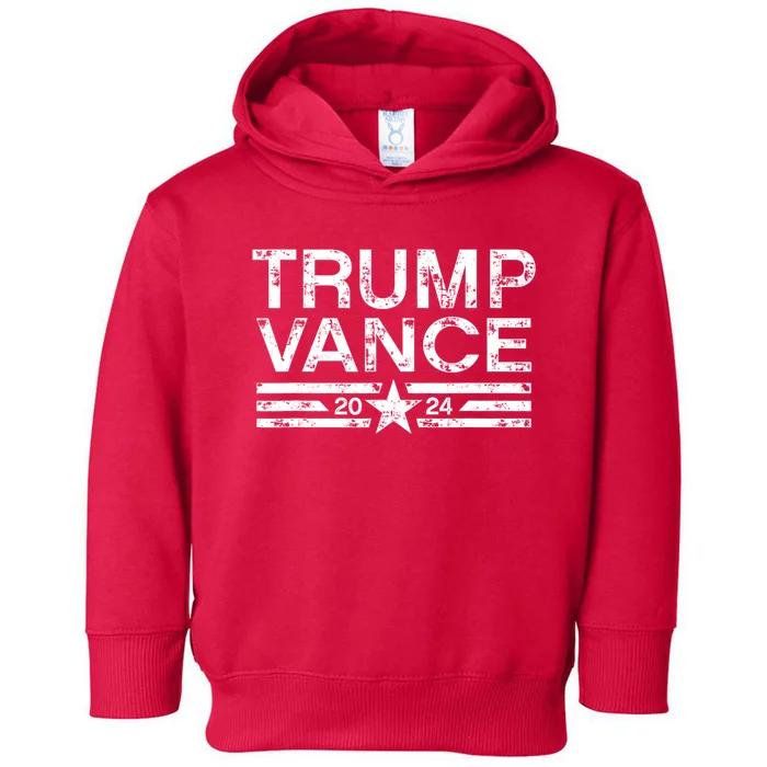 Trump Vance For President 2024 Campaign Us Election Toddler Hoodie