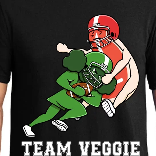 Team Veggie Football Vegetarian Plant Powered Gift Pajama Set