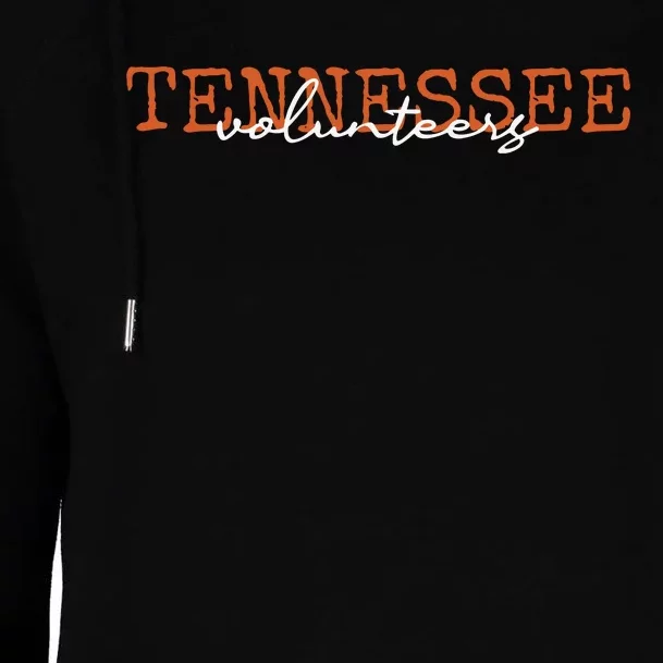 T.E.N.N.E.S.S.E.E Volunteers Football Womens Funnel Neck Pullover Hood