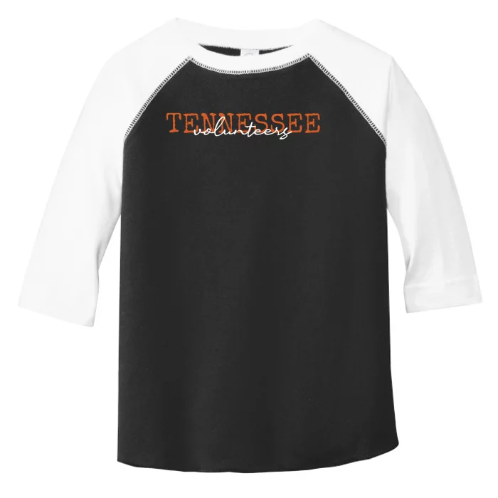 T.E.N.N.E.S.S.E.E Volunteers Football Toddler Fine Jersey T-Shirt