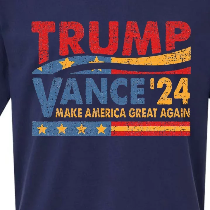 Trump Vance For President 2024 Campaign Us Election Sueded Cloud Jersey T-Shirt