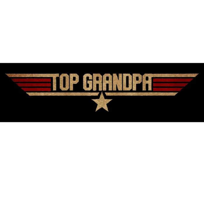 Top Vintage Grandpa Retro 80s FatherS Day Gift For Grandpa Bumper Sticker