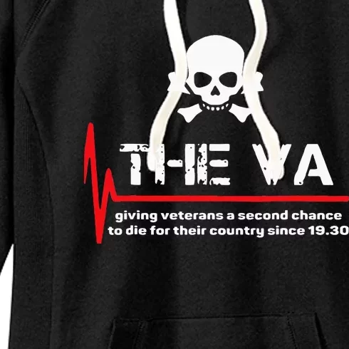 The Va Giving Veterans A Second Chance Women's Fleece Hoodie