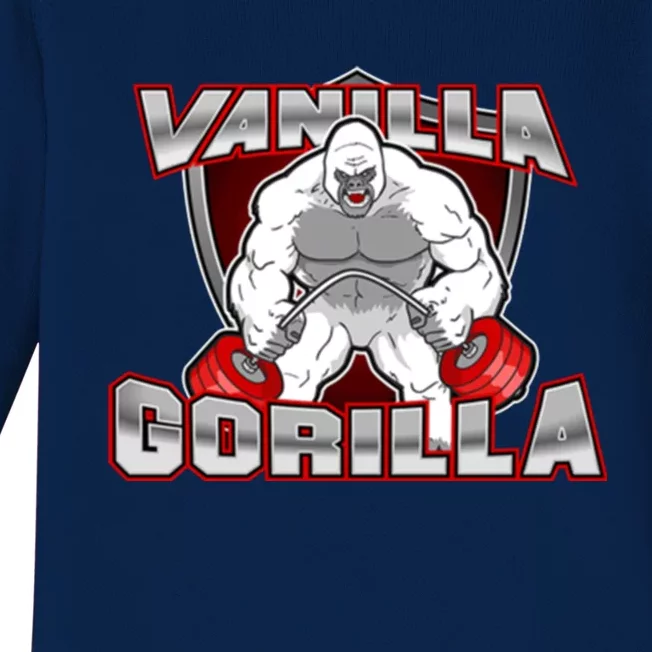 The Vanilla Gorilla Baby Long Sleeve Bodysuit