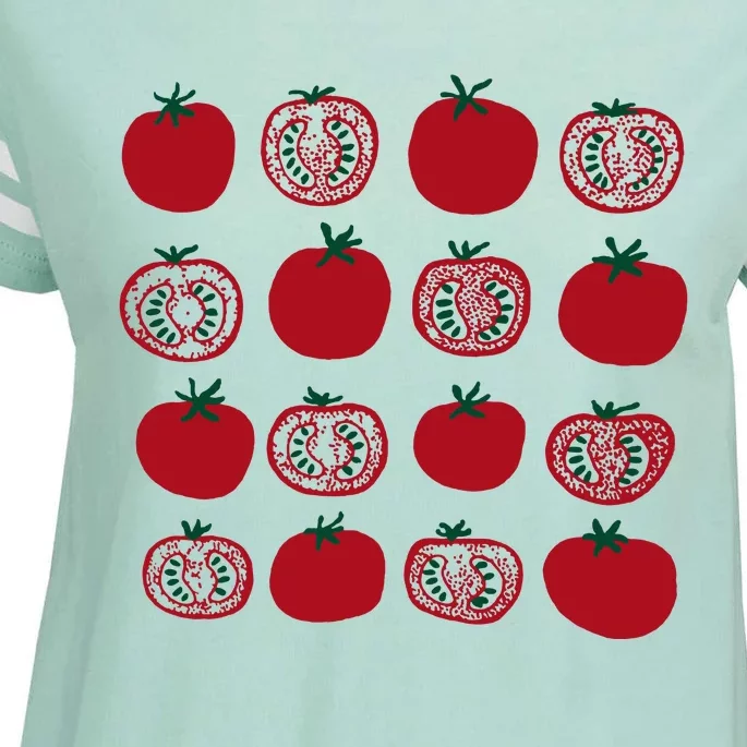 Tomato Vegetable Gardener Enza Ladies Jersey Football T-Shirt