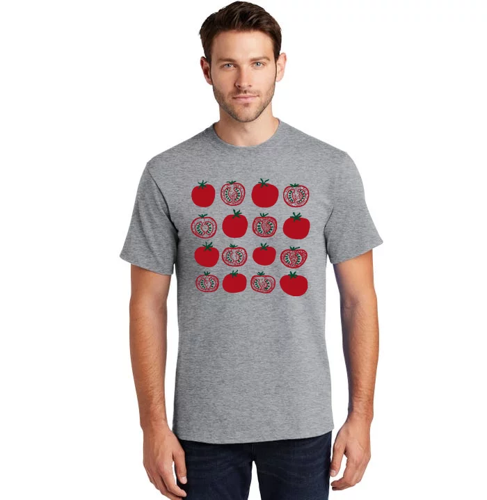 Tomato Vegetable Gardener Tall T-Shirt