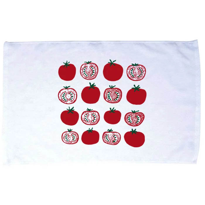 Tomato Vegetable Gardener Microfiber Hand Towel