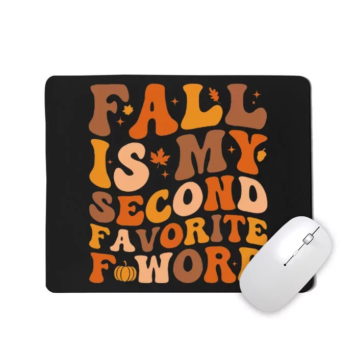 Thanksgiving Vibes Groovy Autumn Fun Mousepad