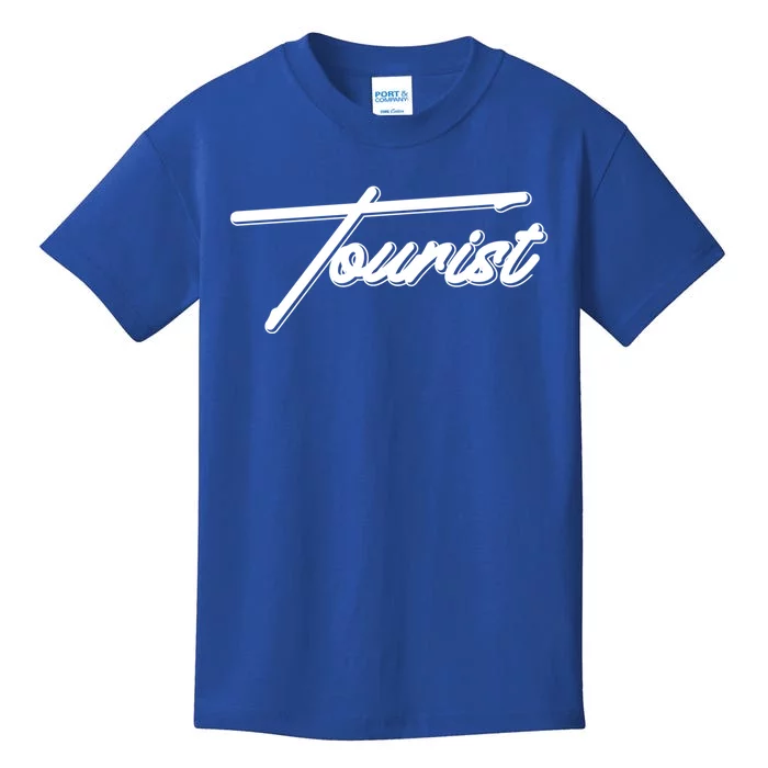 Tourist Vacation Holiday Traveler Tourism Adventure Meaningful Gift Kids T-Shirt