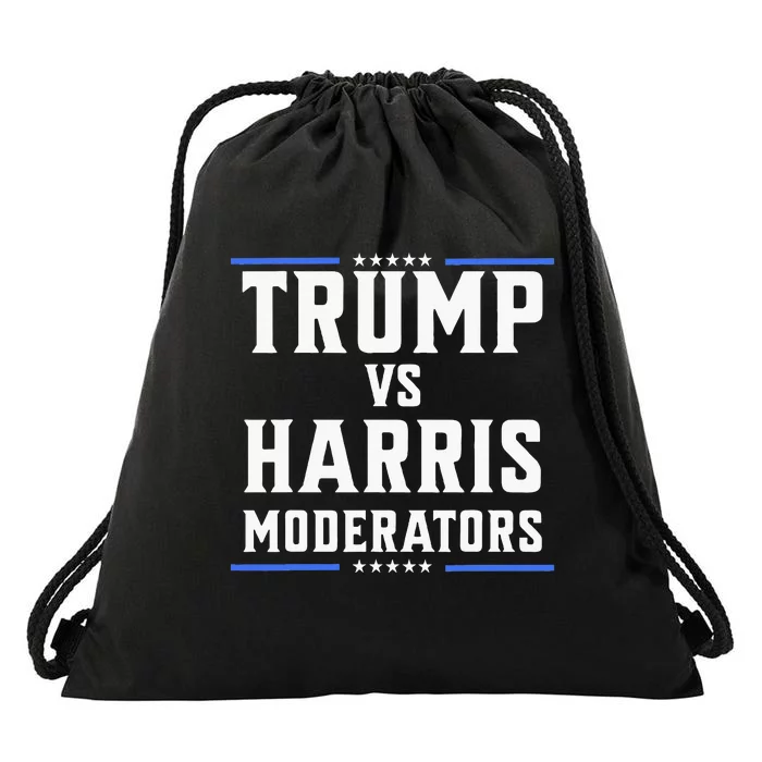 Trump Vs Harris Moderators 2024 Election Debate Drawstring Bag