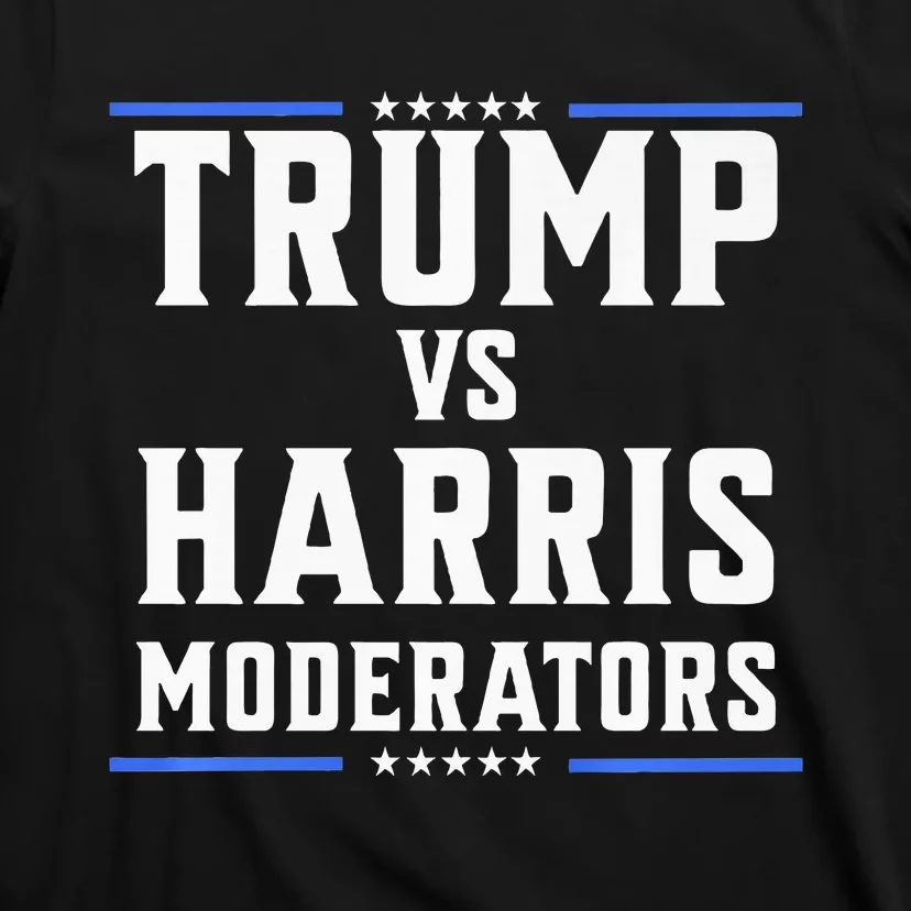 Trump Vs Harris Moderators 2024 Election Debate Premium T-Shirt