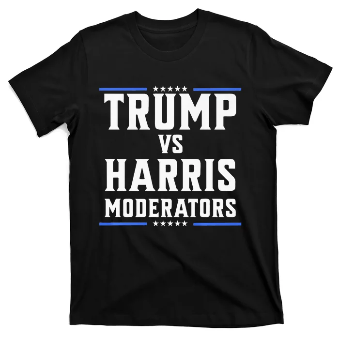 Trump Vs Harris Moderators 2024 Election Debate Premium T-Shirt