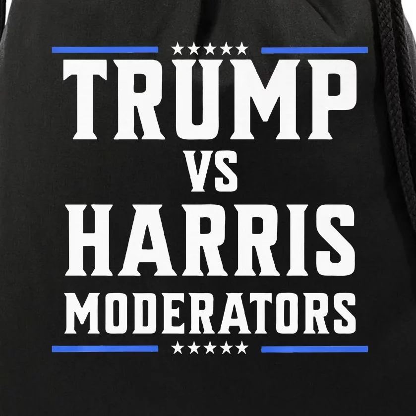 Trump Vs Harris Moderators 2024 Election Debate Premium Drawstring Bag