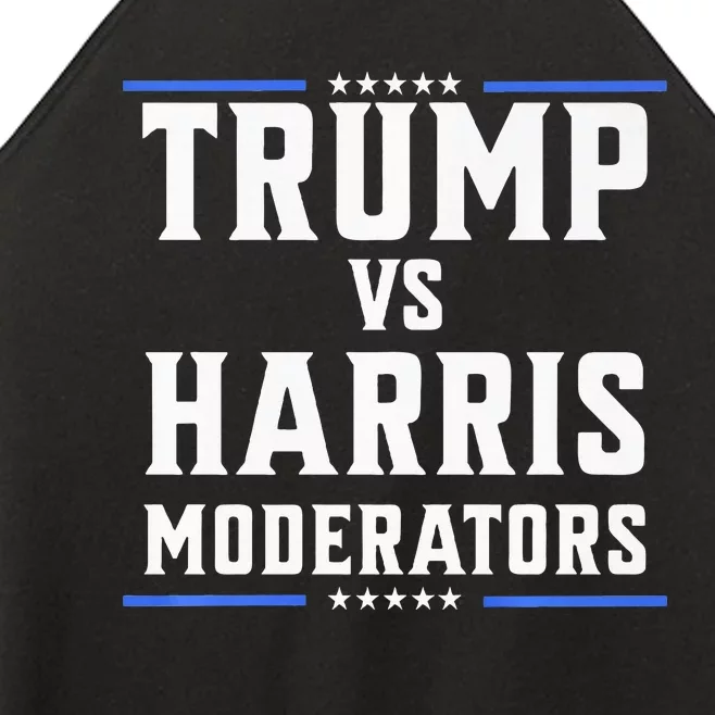 Trump Vs Harris Moderators 2024 Election Debate Premium Women’s Perfect Tri Rocker Tank