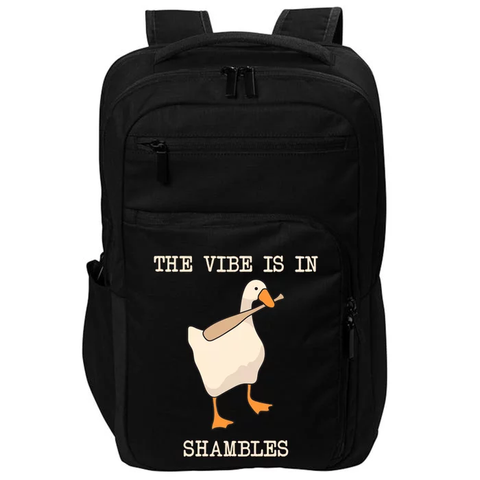 The Vibe Is In Shambles Impact Tech Backpack