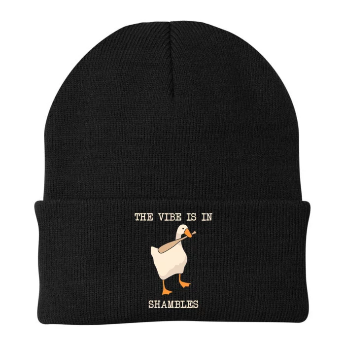 The Vibe Is In Shambles Knit Cap Winter Beanie