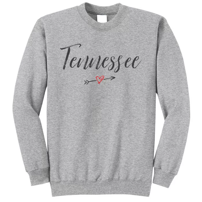 Tennessee Vintage I Love (Heart) TN Tee Tall Sweatshirt