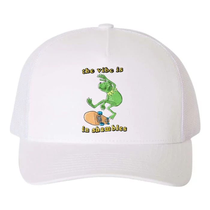 The Vibe Is In Shambles Yupoong Adult 5-Panel Trucker Hat