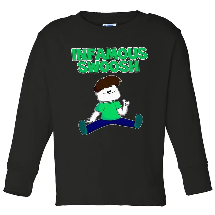 Then Vintage Infamous Style Toddler Long Sleeve Shirt