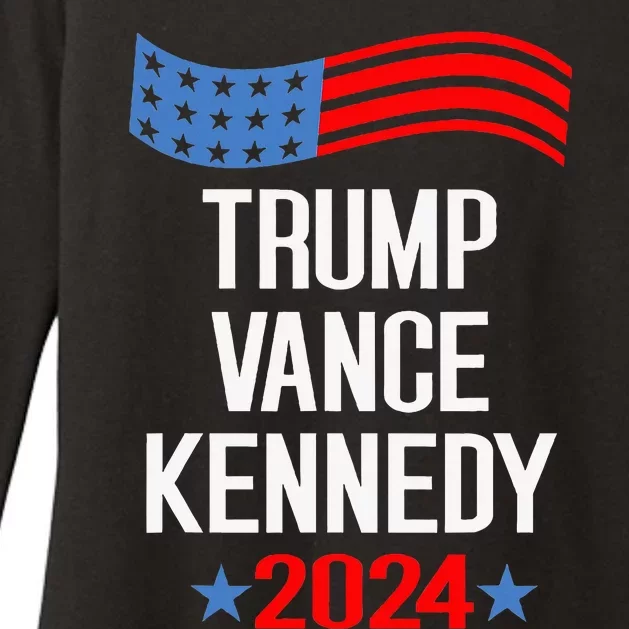 Trump Vance Kennedy 2024 Election Donald Trump Vp President Womens CVC Long Sleeve Shirt