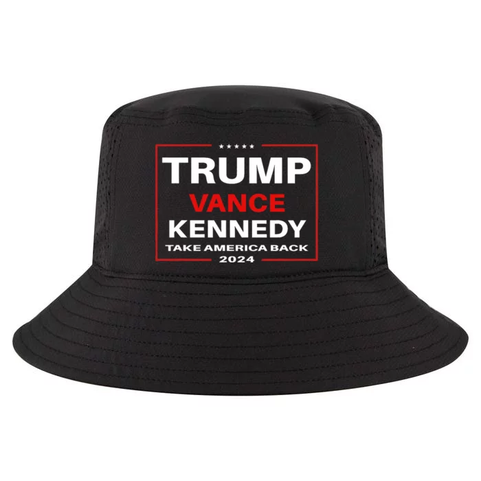 Trump Vance Kennedy Take America Back Again Cool Comfort Performance Bucket Hat