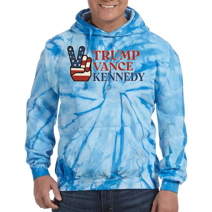 Trump Vance Kennedy Tie Dye Hoodie