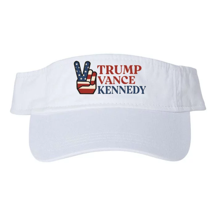 Trump Vance Kennedy Valucap Bio-Washed Visor