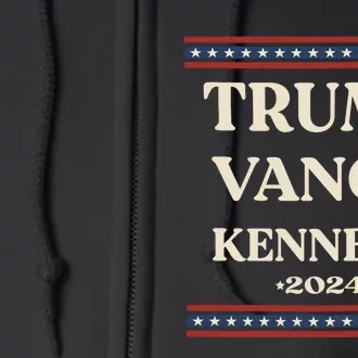 Trump Vance Kennedy 2024 Full Zip Hoodie