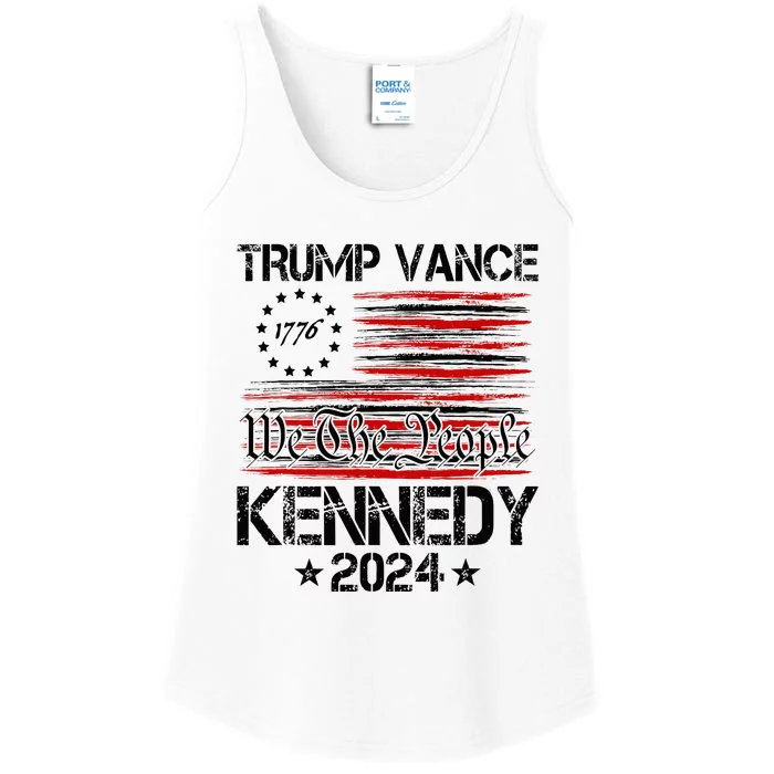 Trump Vance Kennedy President 2024 Election Republican Ladies Essential Tank