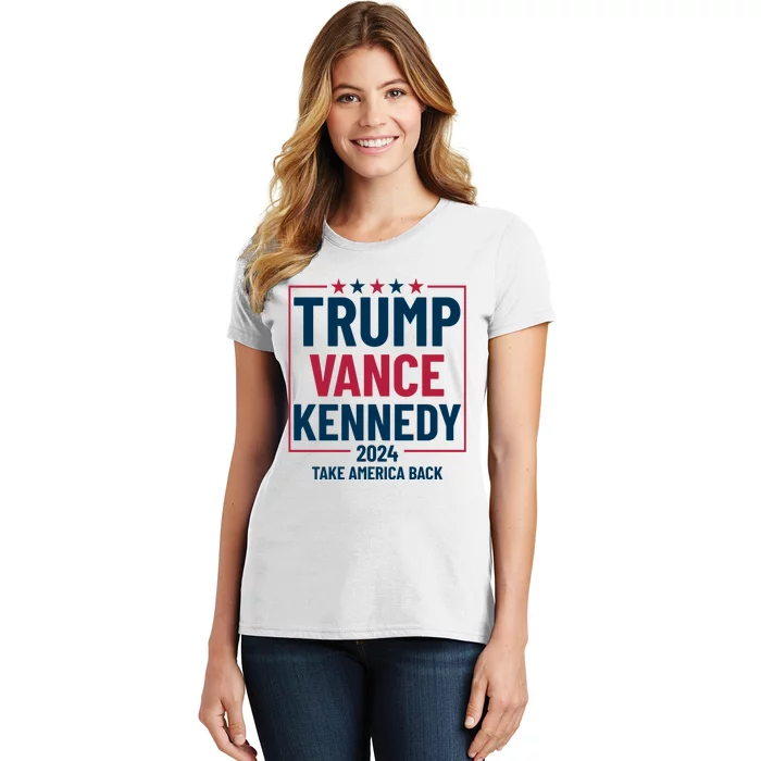 Trump Vance Kennedy Take America Back Again Women's T-Shirt