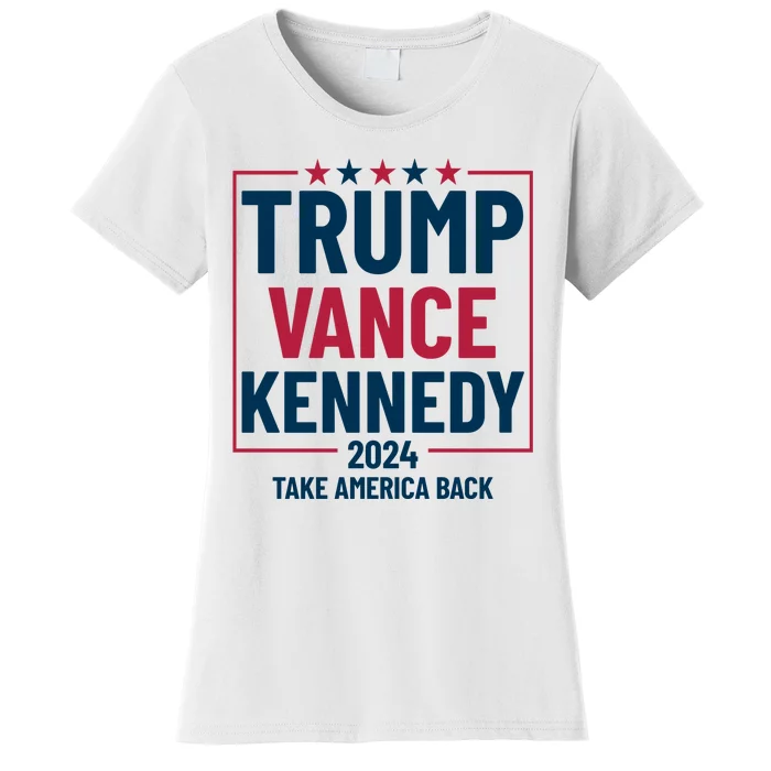 Trump Vance Kennedy Take America Back Again Women's T-Shirt