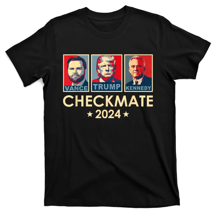 Trump Vance Kennedy Checkmate 2024 Election Republican T-Shirt