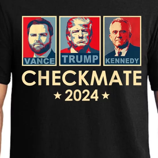 Trump Vance Kennedy Checkmate 2024 Election Republican Pajama Set