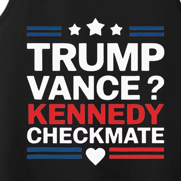 Trump Vance Kennedy Checkmate 2024 Election Republican Performance Tank