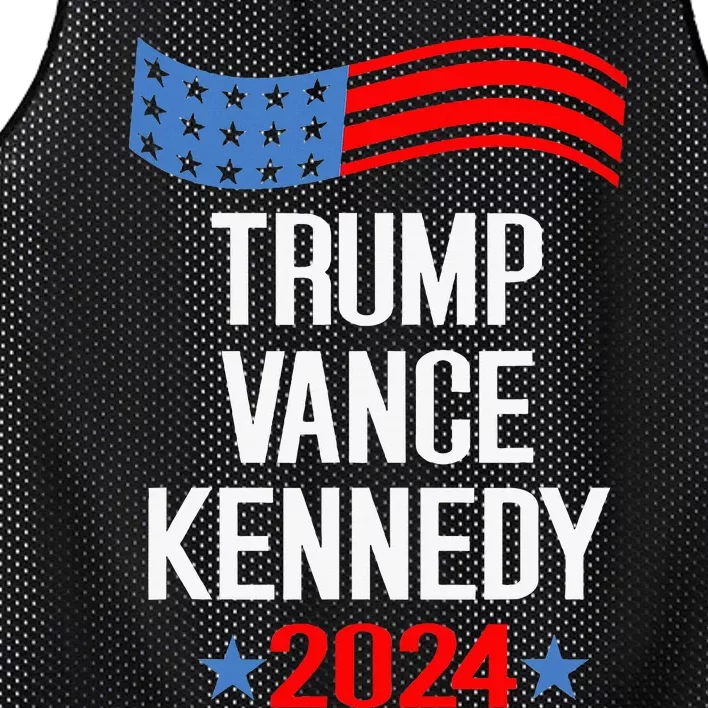 Trump Vance Kennedy 2024 Election Donald Trump Vp President Mesh Reversible Basketball Jersey Tank