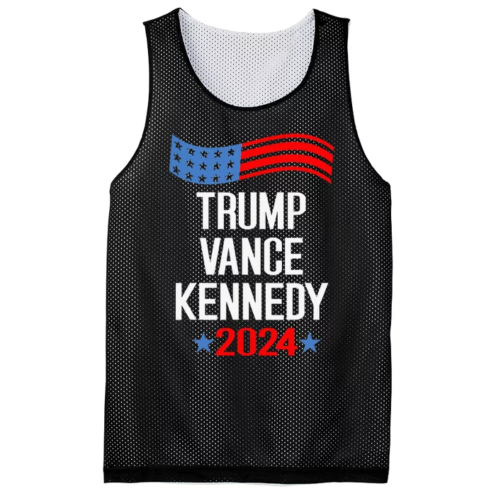 Trump Vance Kennedy 2024 Election Donald Trump Vp President Mesh Reversible Basketball Jersey Tank