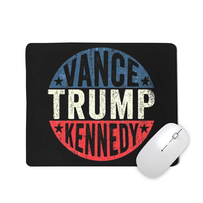 Trump Vance Kennedy Checkmate 2024 Mousepad