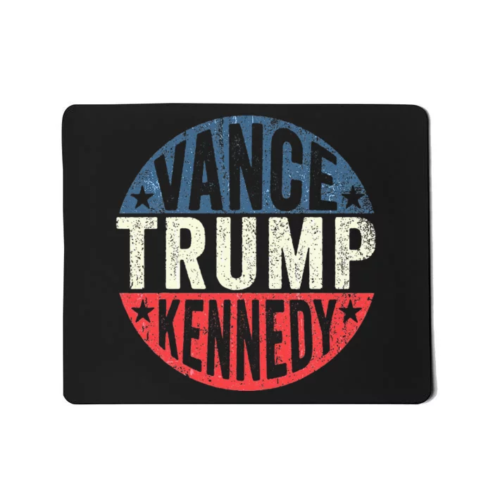 Trump Vance Kennedy Checkmate 2024 Mousepad