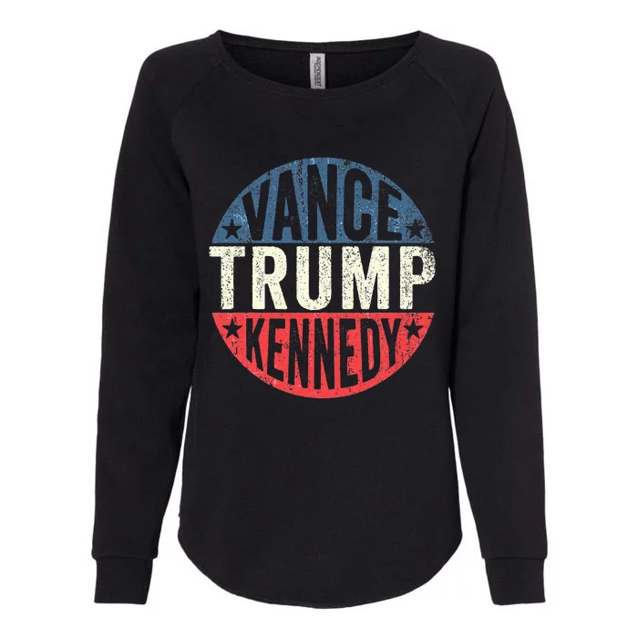 Trump Vance Kennedy Checkmate 2024 Womens California Wash Sweatshirt