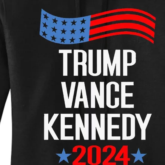 Trump Vance Kennedy 2024 Women's Pullover Hoodie