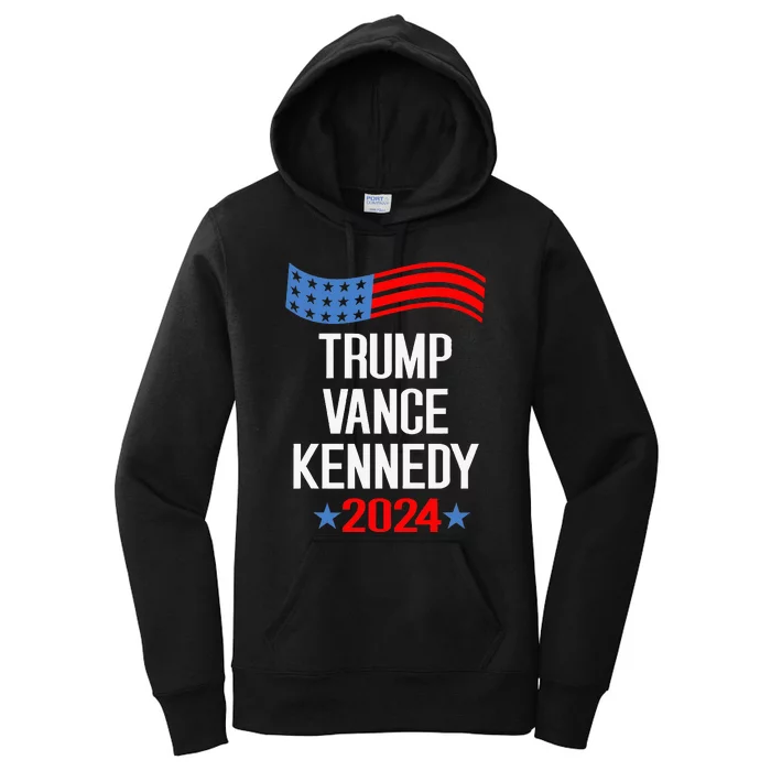 Trump Vance Kennedy 2024 Women's Pullover Hoodie