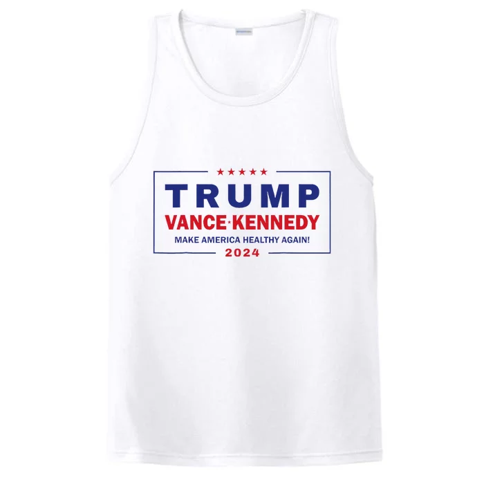 Trump Vance Kennedy Make America Healthy Again Performance Tank