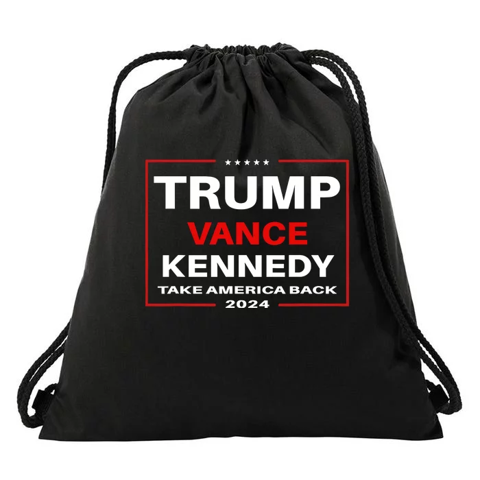 Trump Vance Kennedy Checkmate 2024 Election Republican Drawstring Bag