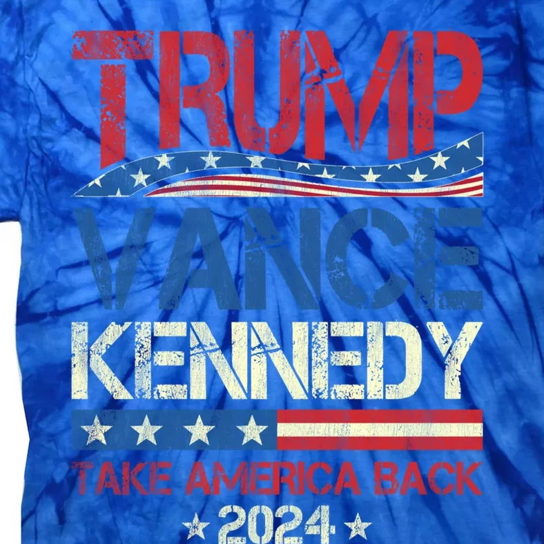 Trump Vance Kennedy Take America Back 2024 Election Gift Tie-Dye T-Shirt