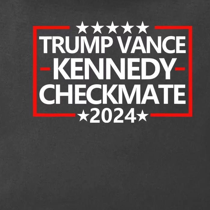 Trump Vance Kennedy Checkmate 2024 Election Republican Zip Tote Bag